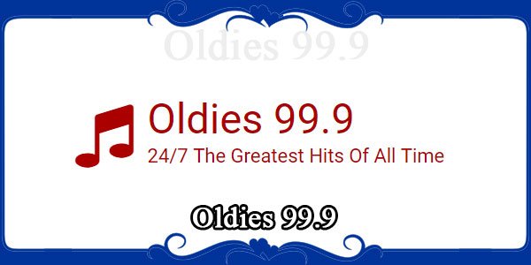 Oldies 99.9