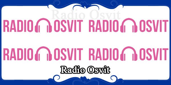Radio Osvit