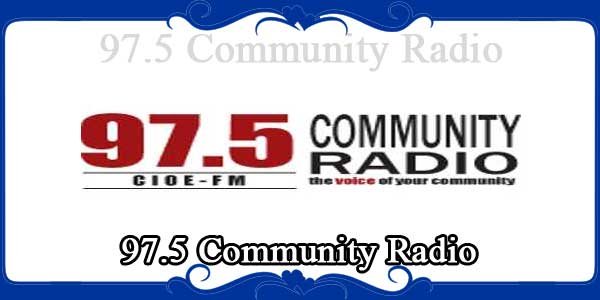 97.5 Community Radio