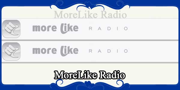 MoreLike Radio