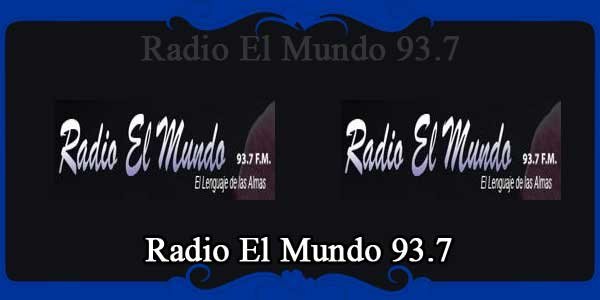 Radio El Mundo 93.7
