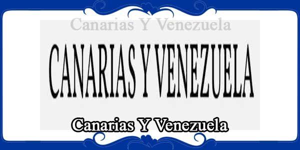 Canarias Y Venezuela