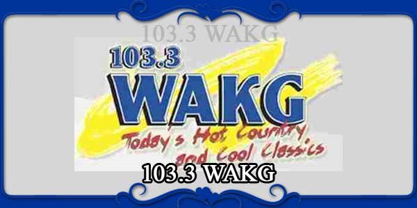 103.3 WAKG
