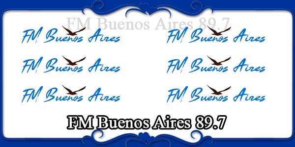 FM Buenos Aires 89.7