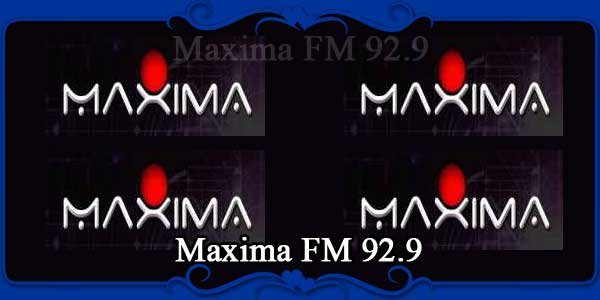 Maxima FM 92.9