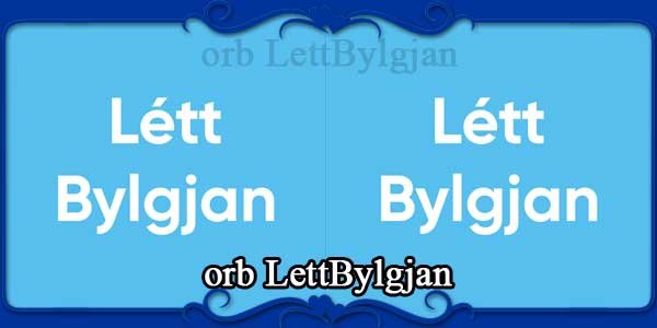 orb LettBylgjan