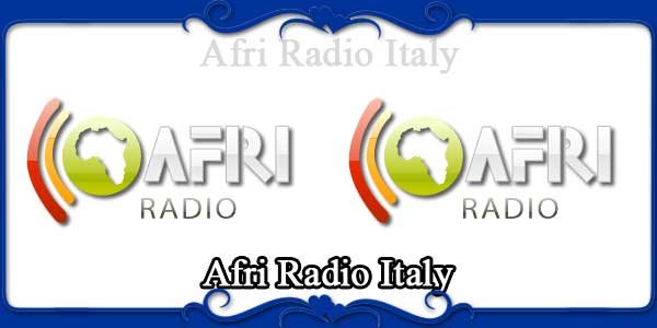 Afri Radio Italy