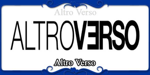 Altro Verso