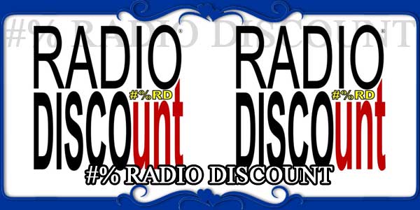#% RADIO DISCOUNT