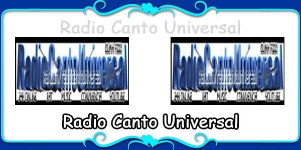 Radio Canto Universal