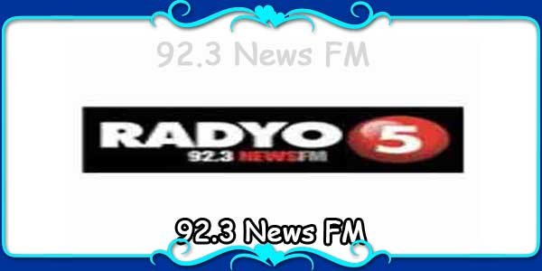  92.3 News FM