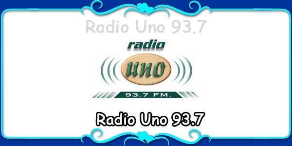 Radio Uno 93.7