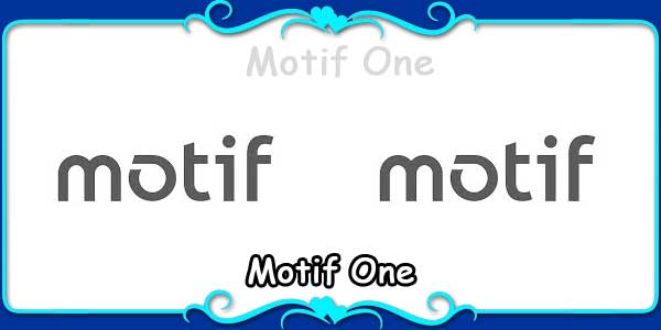 Motif One
