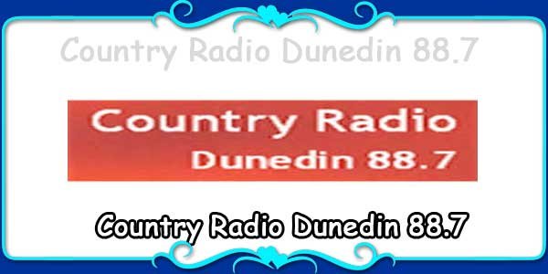 Country Radio Dunedin 88.7