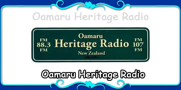 Oamaru Heritage Radio